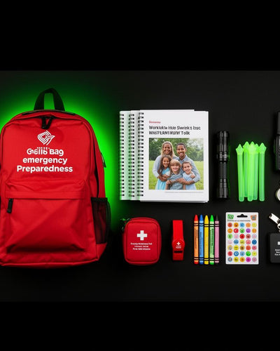 Family Prep Set bundle — three workbooks for family emergency preparedness by Grid Down Gear